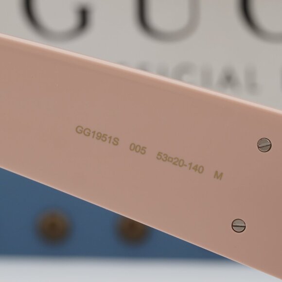 Gucci GG1951S 005 Cat Eye Sunglasses - Vintage Pink/Brown main image 9